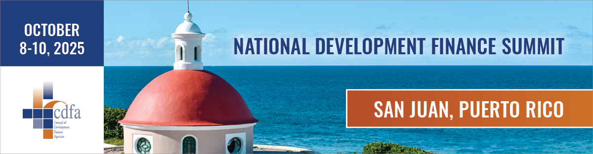 2025 CDFA National Development Finance Summit 